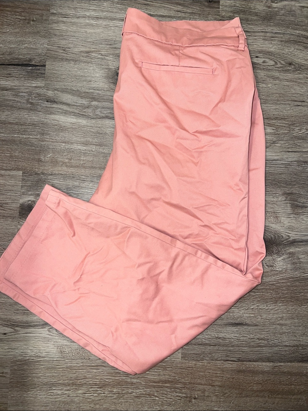 Lee Coral Wrinkle Free Pink Pants - Picture 2 of 7